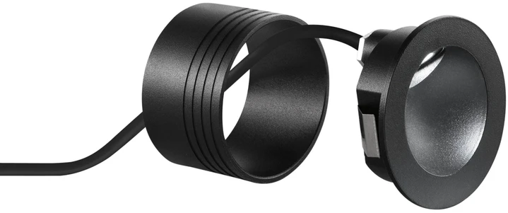 3W LED lauko įleidžiamas šviestuvas ONYX, juodas, 4000K, IP54