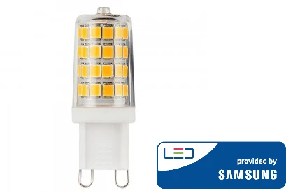 3W LED lemputė V-TAC, G9, 4000K (natūraliai balta), SAMSUNG LED chip