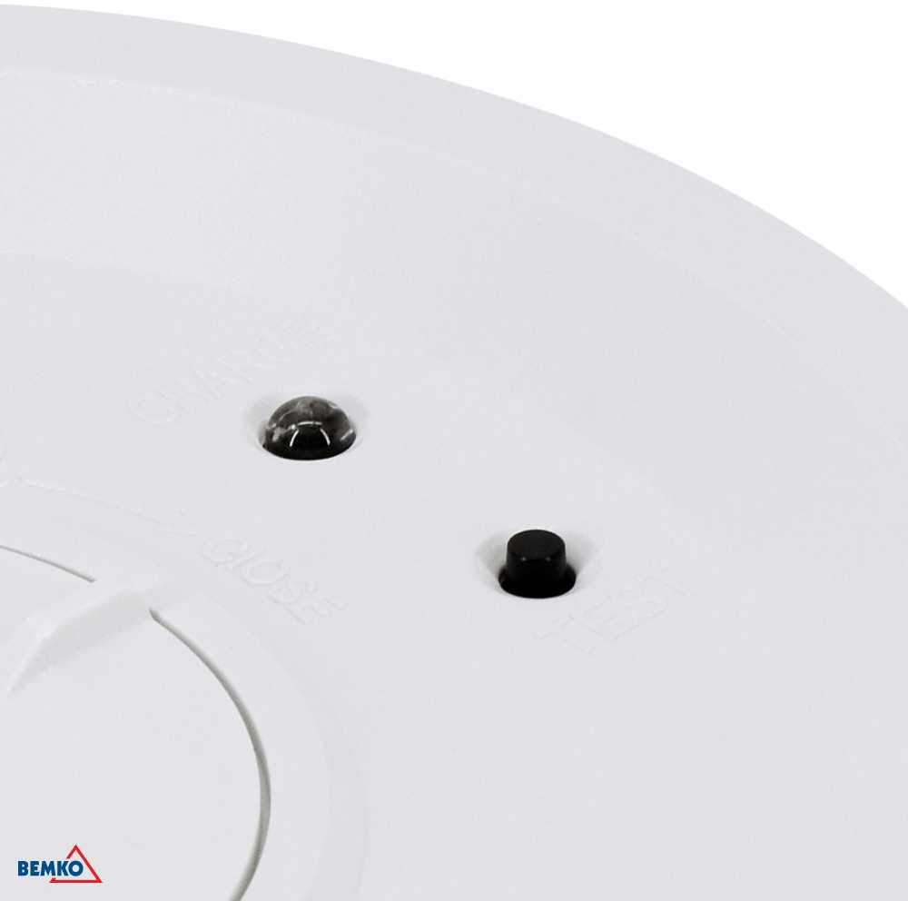 3W LED paviršinis avarinis šviestuvas SKALER, baltas, 6000K, IP40, 1h veikimas autonominiu režimu, 120°