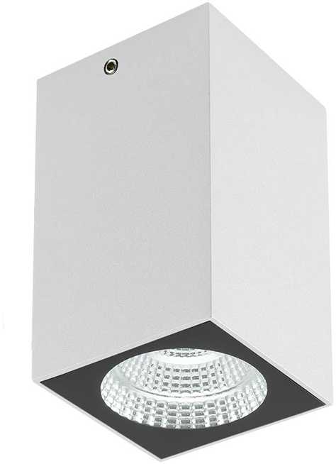 3W LED paviršinis lauko šviestuvas QUAD, baltas, 3000K, IP65, 90090