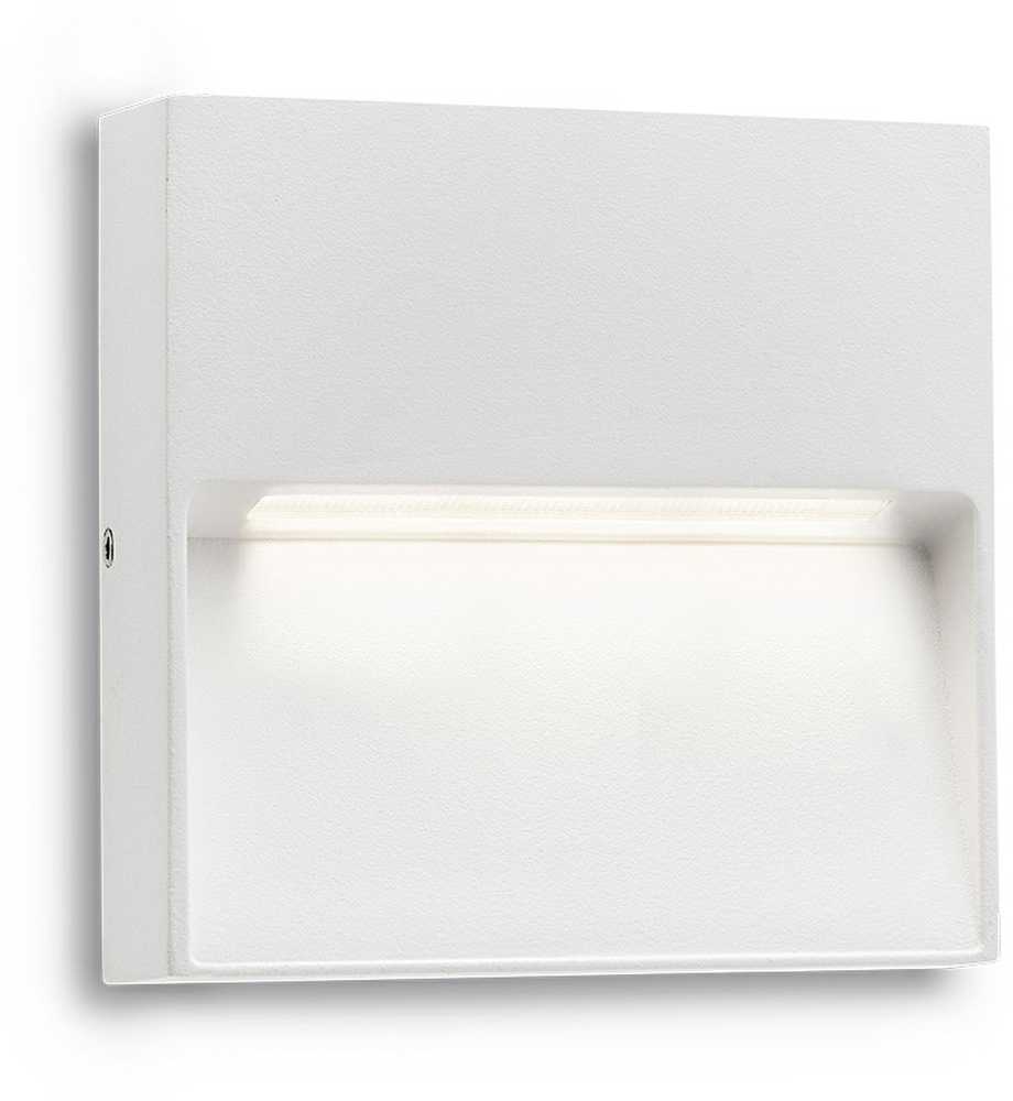 3W LED sieninis lauko šviestuvas EVEN, baltas, 3000K, IP54, 9150