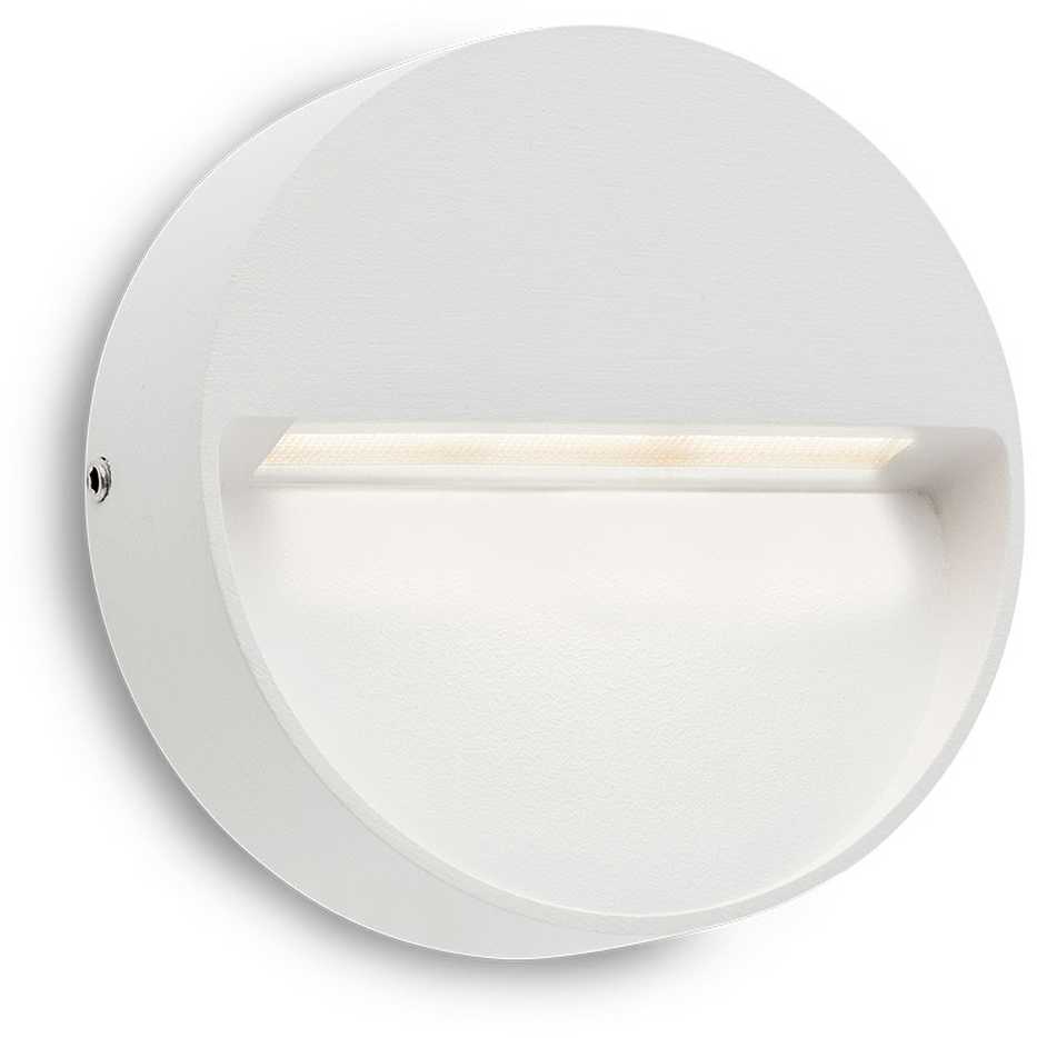 3W LED sieninis lauko šviestuvas EVEN, baltas, 3000K, IP54, 9148