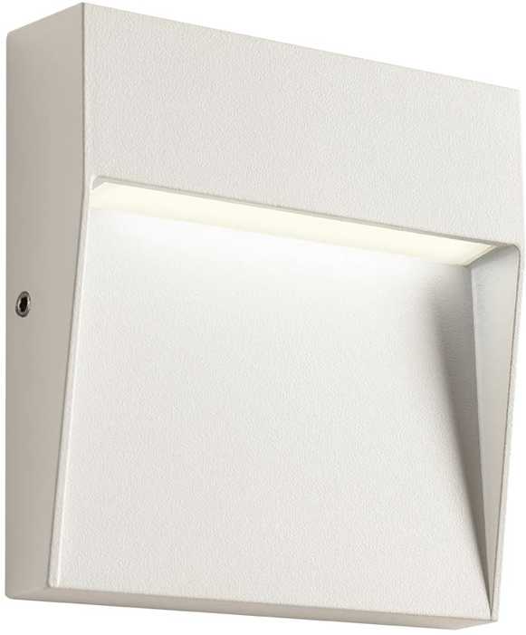 3W LED sieninis lauko šviestuvas LANDER, baltas, 3000K, IP54, 90474