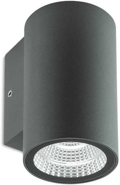 Sieninis šviestuvas 3W LED sieninis lauko šviestuvas RAM, tamsiai pilkas, 3000K, IP65, 90076