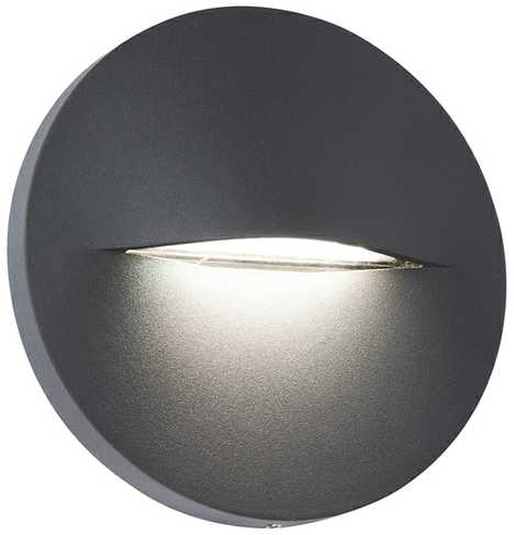 3W LED sieninis lauko šviestuvas VITA, tamsiai pilkas, 3000K, IP65, 4298300