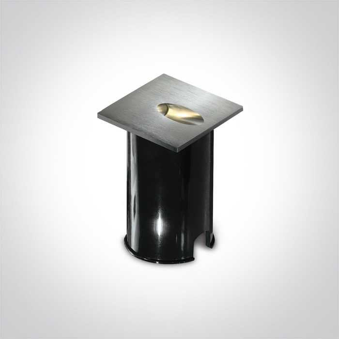 3W LED sieninis šviestuvas, aliuminio sp., 3000K, 68032/AL/W