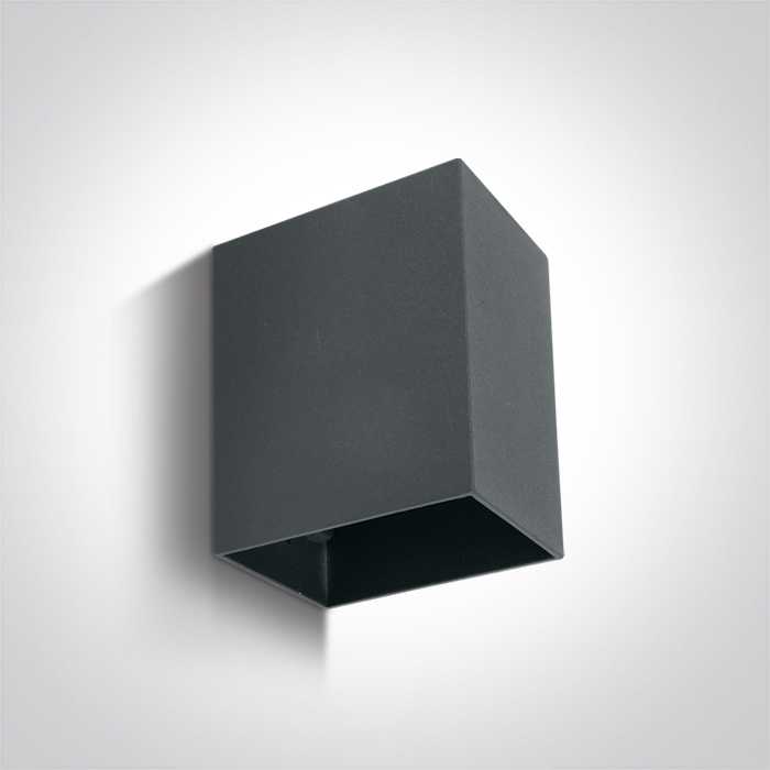3W LED sieninis šviestuvas, antracito sp., 3000K, 67398/AN/W