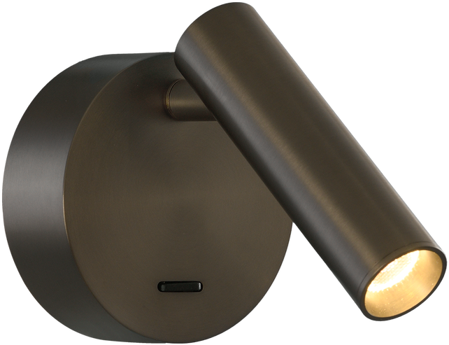 3W LED sieninis šviestuvas ATRIA, bronzos sp., 3000K, A3925000BR