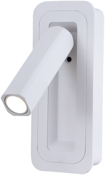 3W LED sieninis šviestuvas BOHEME, baltas, 3000K, A3826001B