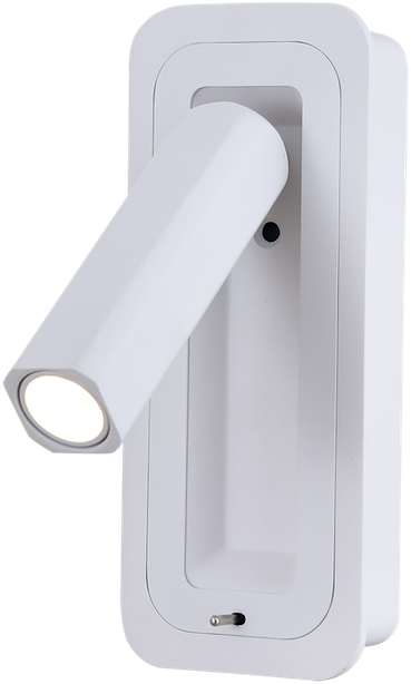 3W LED sieninis šviestuvas BOHEME, baltas, 3000K, A3826000B