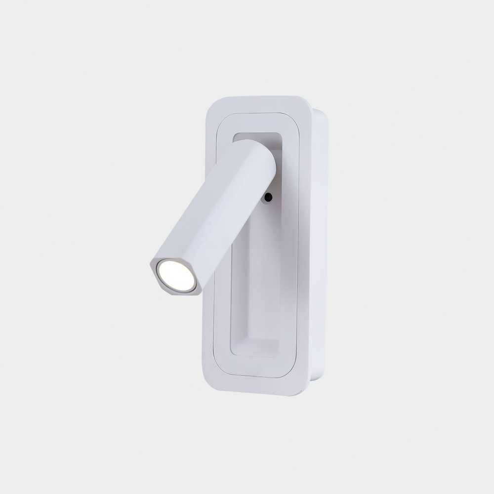 3W LED sieninis šviestuvas BOHEME, baltas, 3000K, A3826001B