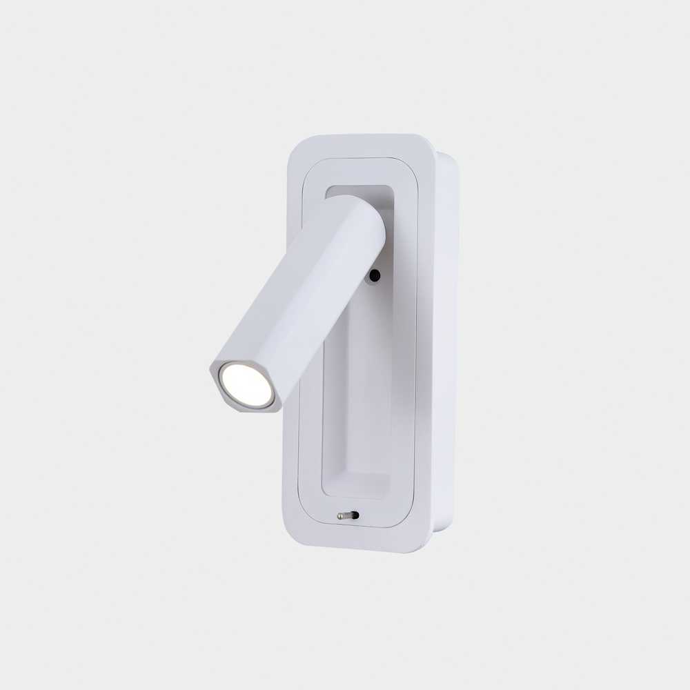 3W LED sieninis šviestuvas BOHEME, baltas, 3000K, A3826000B