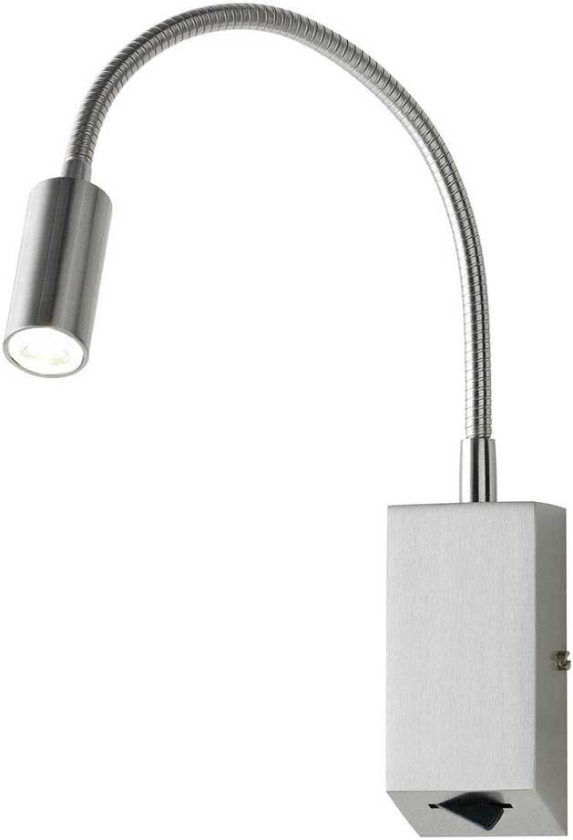3W LED sieninis šviestuvas HELLO, nikelio sp., 3000K, 01-1195