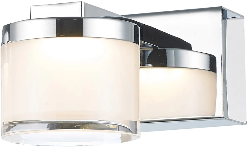 3W LED sieninis šviestuvas LOPEZ, chromo sp., 3000K