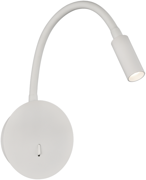 3W LED sieninis šviestuvas LYON, baltas, 3000K, A3699101B