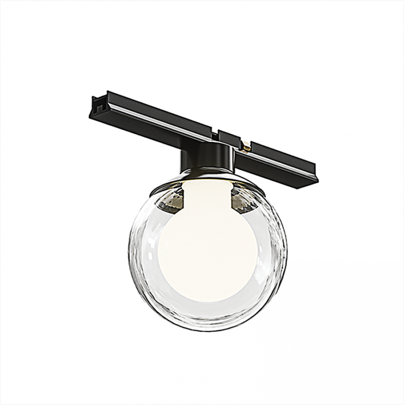 3W LED šviestuvas į magnetinę sistemą ZAMBELIS MAGNETIC ULTRA SLIM, juodas, 3000K, DALI, 23117