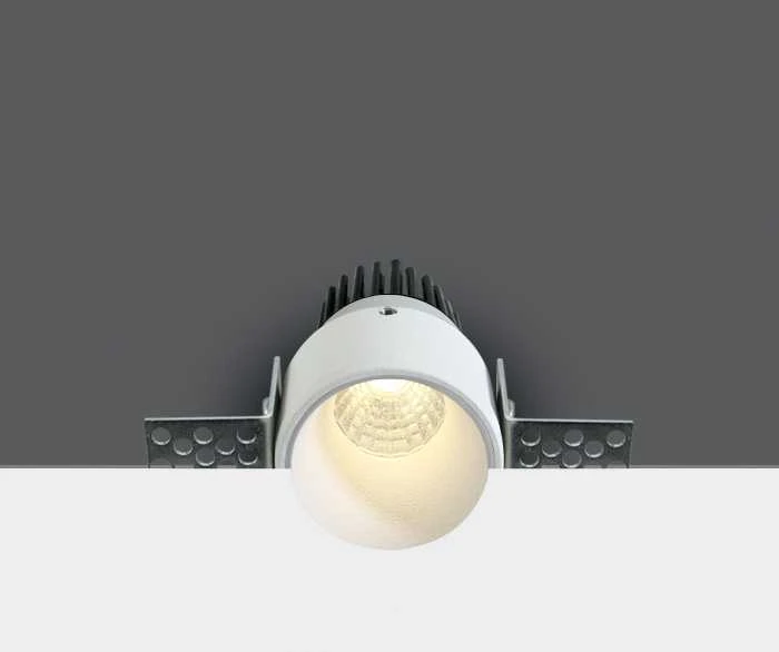 3W LED užglaistomas šviestuvas, baltas, 3000K, 10103BTR/W/W