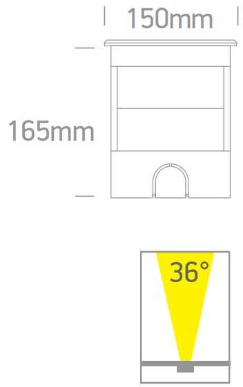 3x1,5W LED įleidžiamas į žemę lauko šviestuvas, plieno sp., 3000K, IP67, reguliuojamas šviesos kampas, 69074A/W