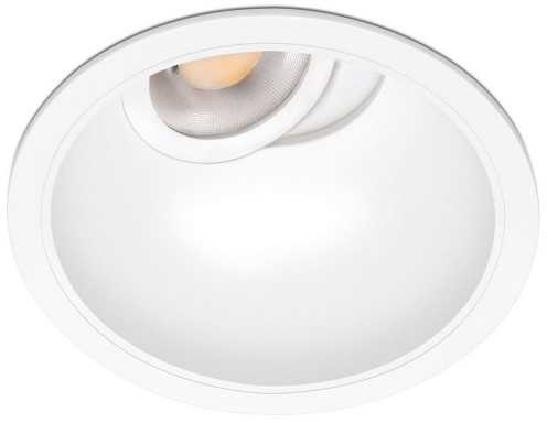 4/6,6W LED įleidžiamas šviestuvas BUDDY TILT MEDIUM, baltas, 2700K, IP54, 43°