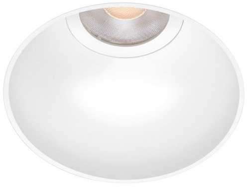 4 / 6,6W LED užglaistomas šviestuvas BUDDY TRIMLESS FLOOD, baltas, 3000K, 54°