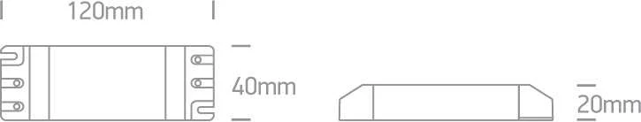 4-8W LED maitinimo šaltinis, 700mA, 89008A