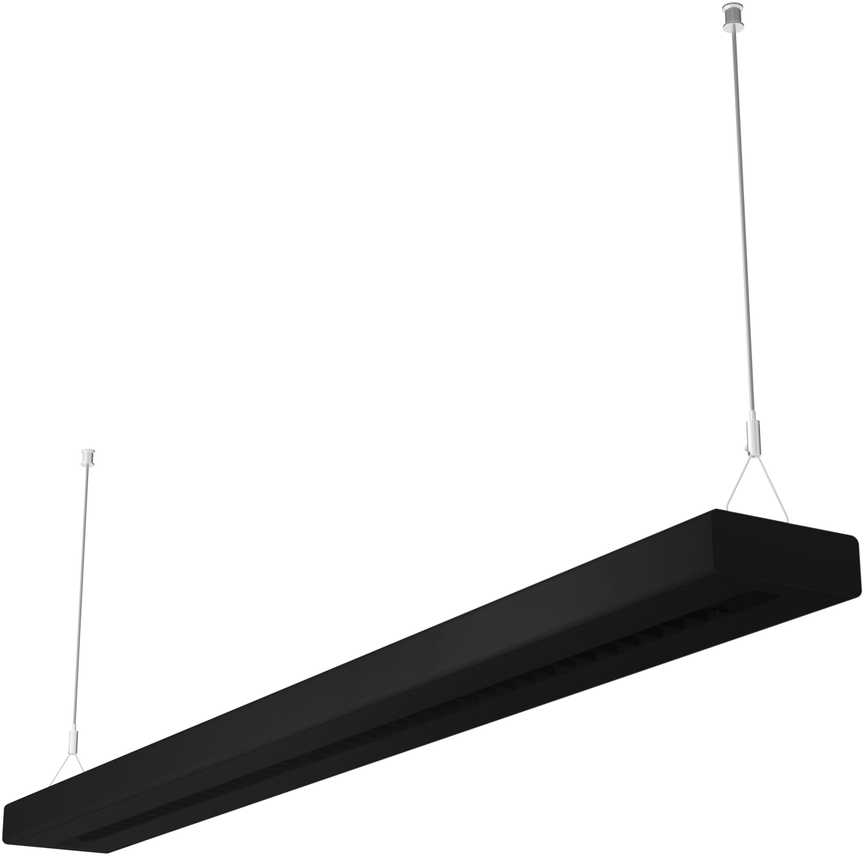 Pakabinamas šviestuvas 40/46/48/52W LED linijinis šviestuvas LINEAR INDIVILED DIRECT, juodas, 4000K, 150cm