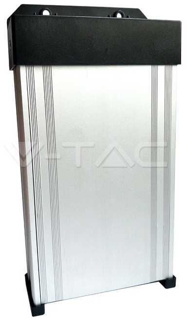 400W Maitinimo šaltinis V-TAC, 12V, 33.33A, metaliniu korpusu, IP45