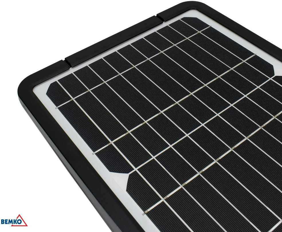 Bemko 40W LED gatvės šviestuvas su saulės baterija ir judesio davikliu, juodas, 4000K, IP65