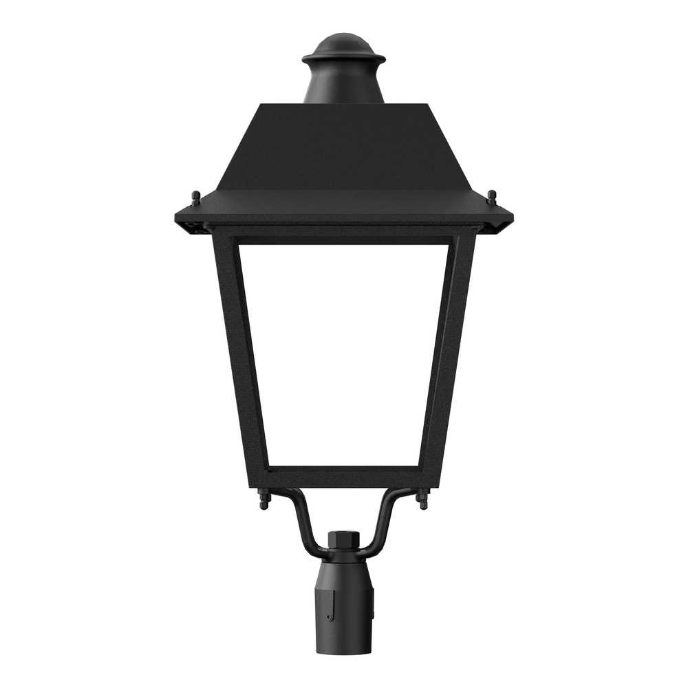 40W LED gatvės šviestuvas URBAN VILLA, juodas, 2200K, 140°, IP66