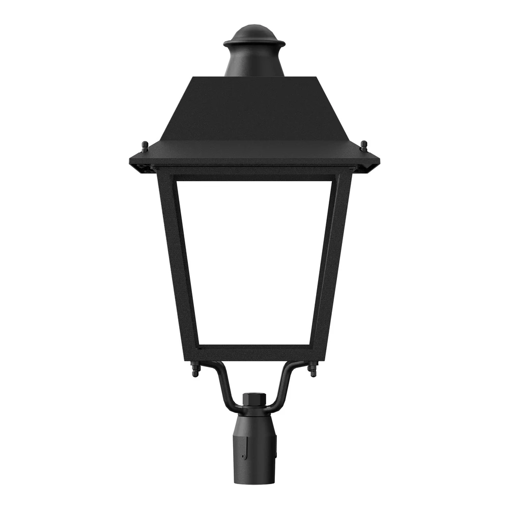 40W LED gatvės šviestuvas URBAN VILLA, juodas, 2200K, 140°, IP66