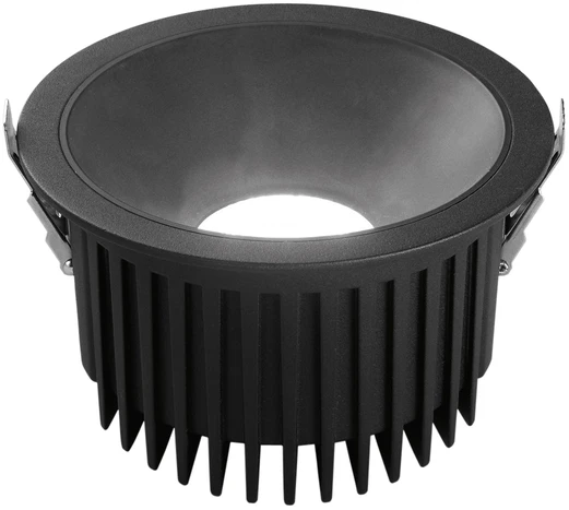 40W LED lauko įleidžiamas šviestuvas QUANTUM, juodas, CCT, IP44
