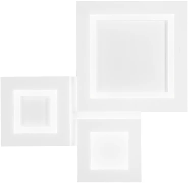 40W LED lubinis šviestuvas ALBERS, baltas, CCT
