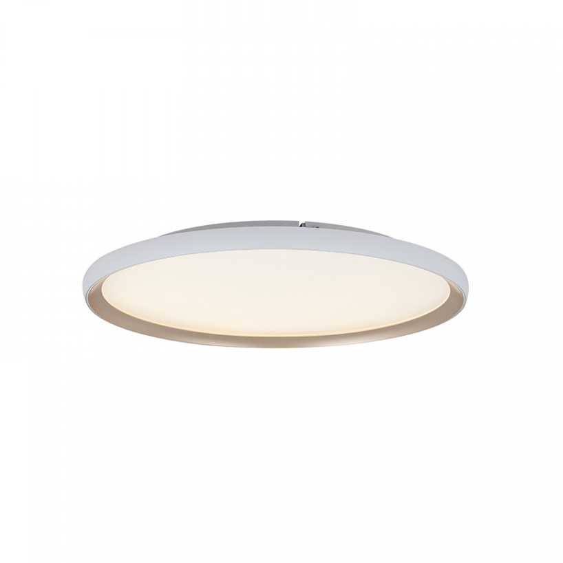 40W LED lubinis šviestuvas, baltos/aukso sp., 2700/3000/4000K, dimeriuojamas, 25188
