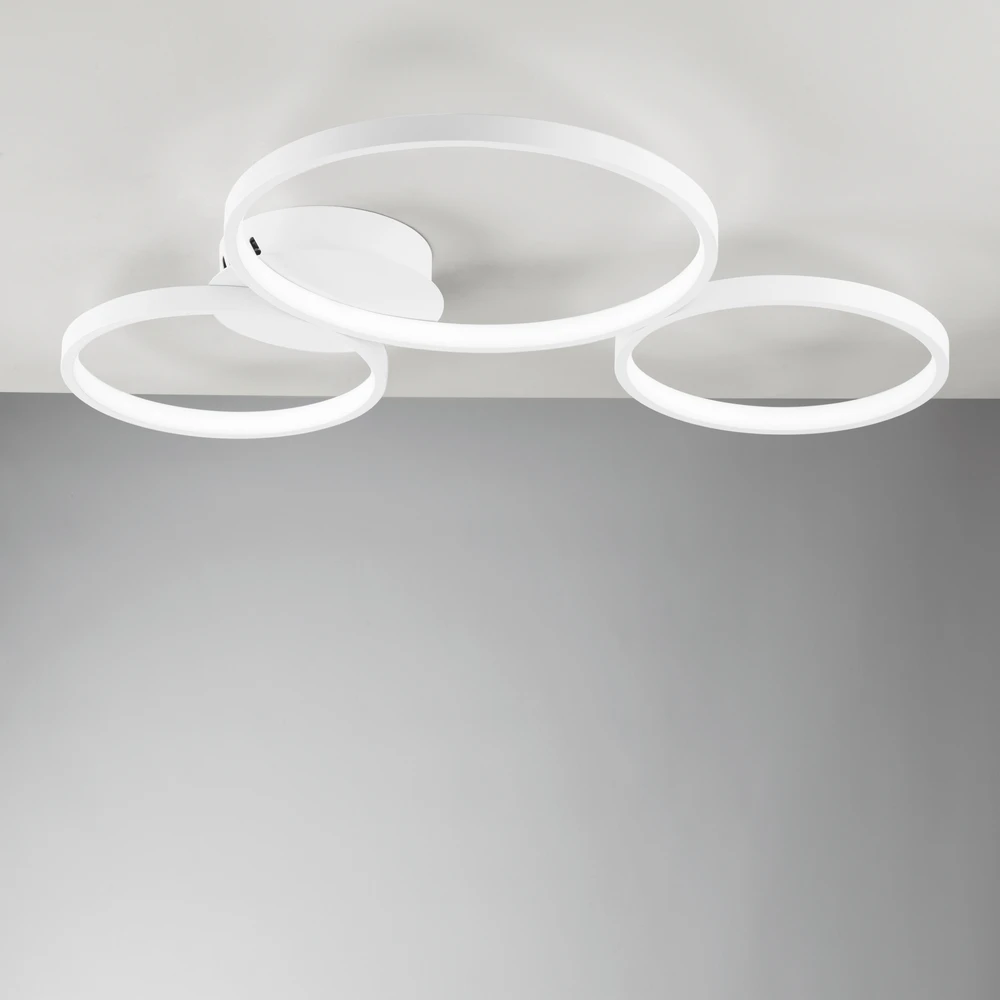 40W LED lubinis šviestuvas FREDY, baltas, CCT