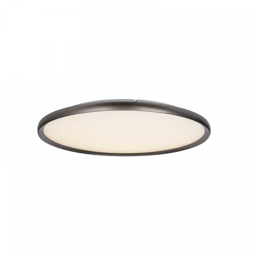 40W LED lubinis šviestuvas, šlifuoto tamsaus aliuminio sp., 2700/3000/4000K, dimeriuojamas, 25190