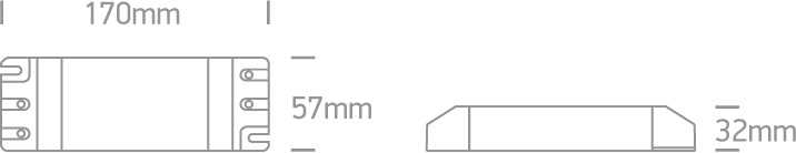 40W LED maitinimo šaltinis, dimeriuojamas, 89040VT