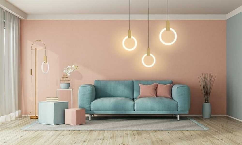 40W LED pakabinamas šviestuvas HOPP, T9, aukso sp., 3000K, parduodamas su T9 lempa
