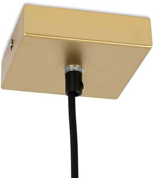 40W LED pakabinamas šviestuvas HOPP, T9, aukso sp., 3000K, parduodamas su T9 lempa