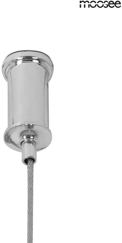 40W LED pakabinamas šviestuvas LASSO 200 SMART, sidabro sp., 3000/4000K