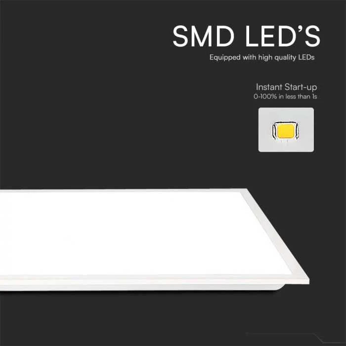 V-tac 40W LED panelė, 120x30cm, balta, 6500K