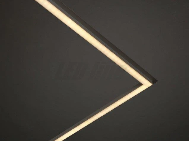 Aurora LED šviestuvas "FRAME" 60x60, kvadratinis 40W 3200lm neutraliai balta 4000K, LED line