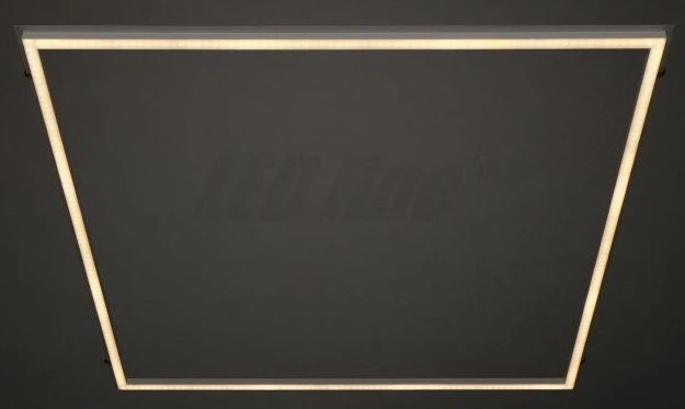 Aurora LED šviestuvas "FRAME" 60x60, kvadratinis 40W 3200lm neutraliai balta 4000K, LED line