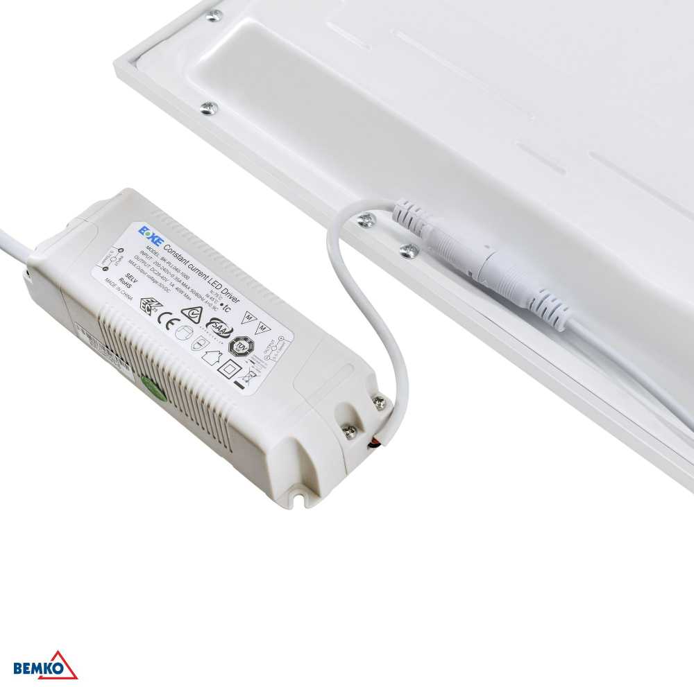 40W LED panelė, balta, 4000K, IP40, 60x60cm