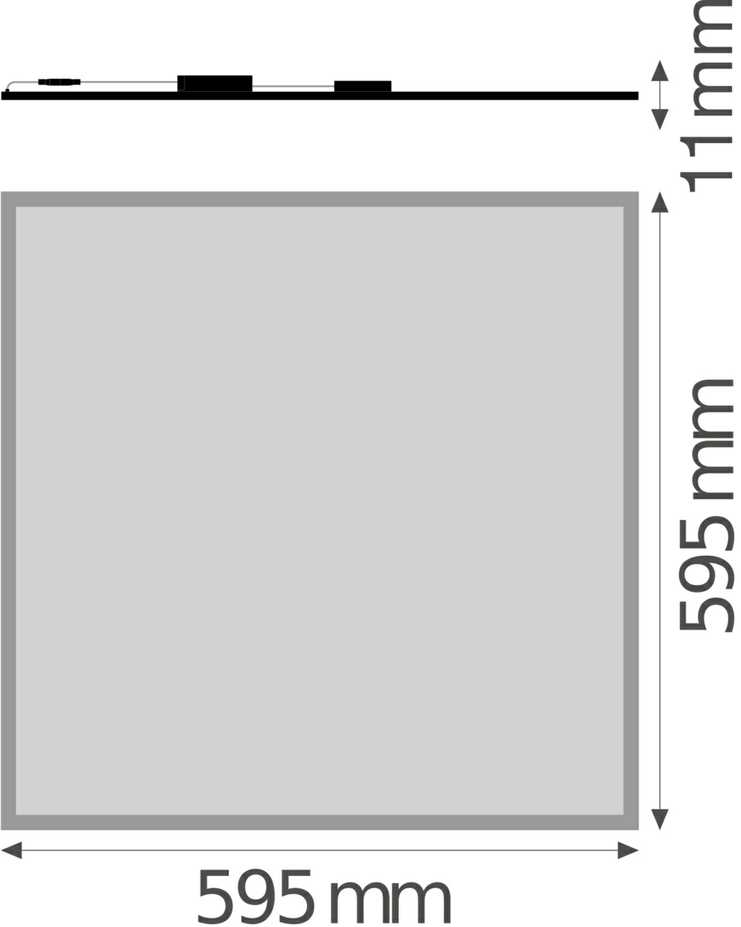 Ledvance 40W LED panelė BIOLUX HCL PANEL ZIGBEE GEN 2, 2700…6500K, dimeriuojama