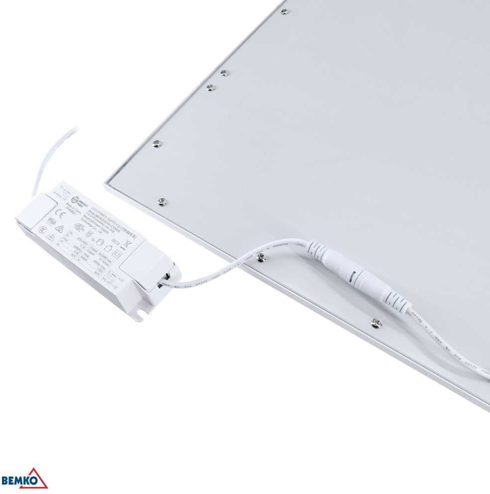 40W LED panelė MIDAL, balta, 6000K, IP20, 120°, 60x60cm