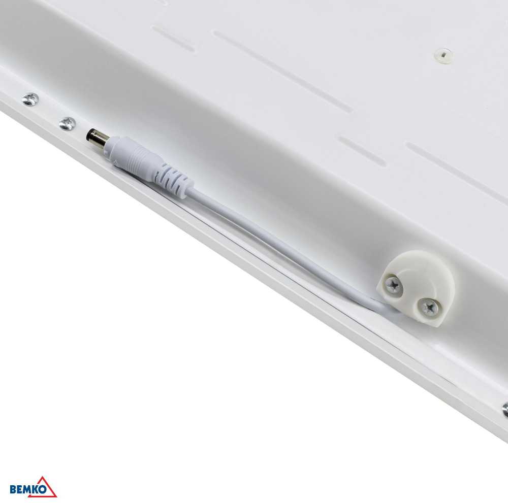 40W LED panelė MINTAL BLM, balta, 4000K, IP40, 90°, 60x60cm