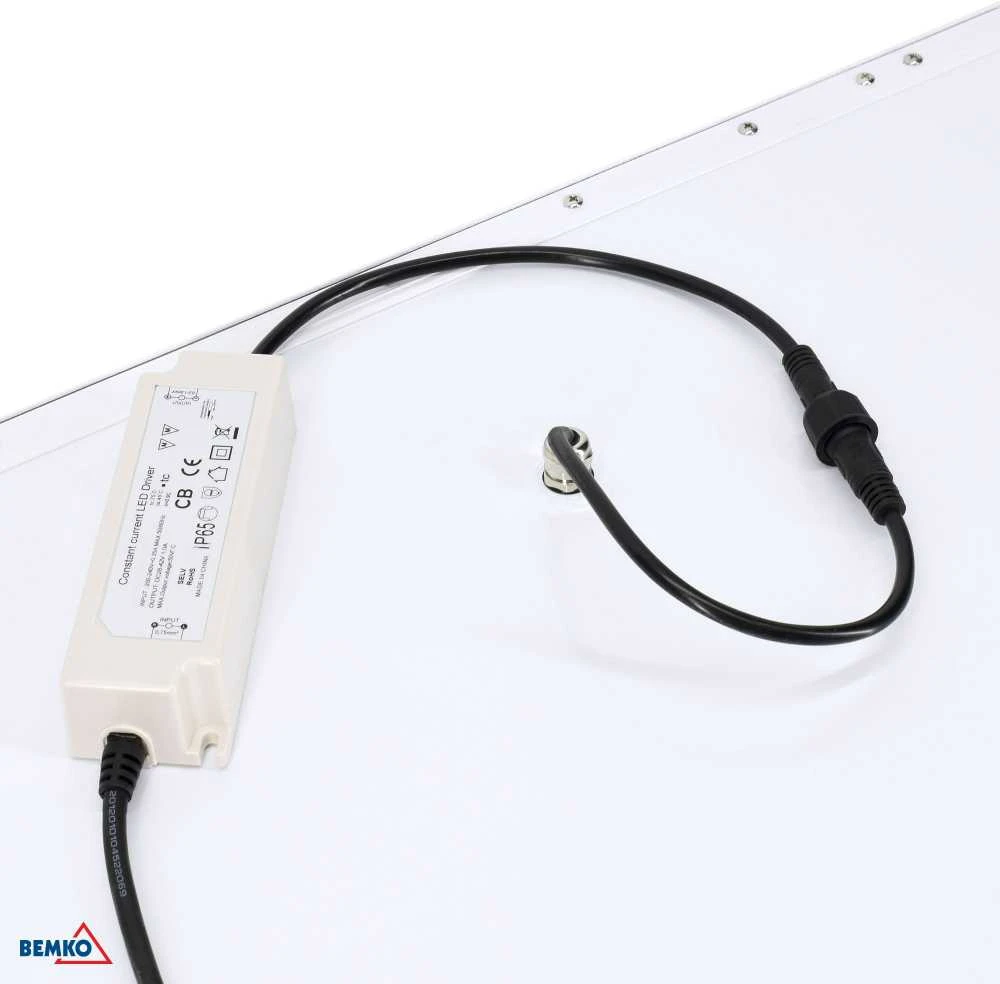 Luxmena 40W LED panelė NEMO, balta, 4000K, IP65, 120°, 60x60cm