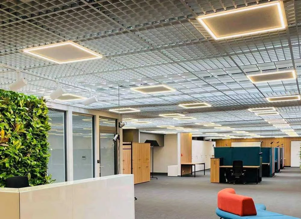 Bemko 40W LED panelė - šviečiantis rėmelis PLAZA, 591x591mm, baltos sp., 4000K