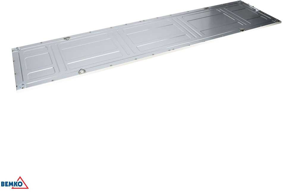 40W LED panelė YOLED, balta, 4000K, IP40, 90°, 120x30cm