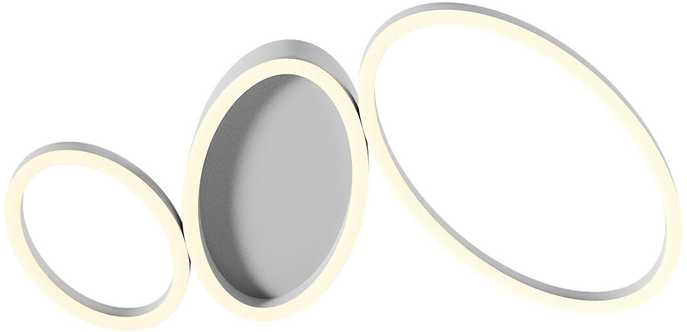 40W LED paviršinis lubinis šviestuvas RITMO, baltas, 3000/4000K